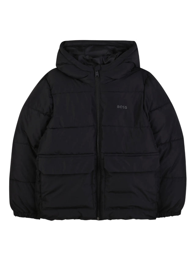 Logo puffer jacket