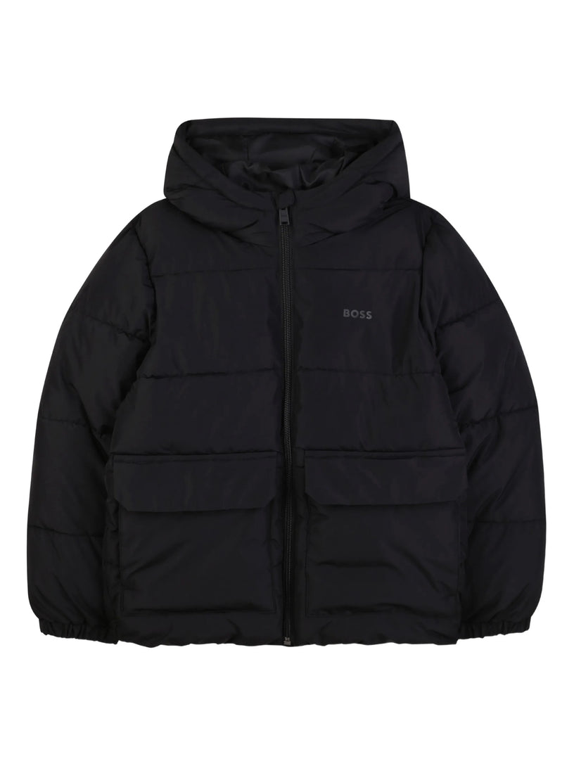 Logo puffer jacket