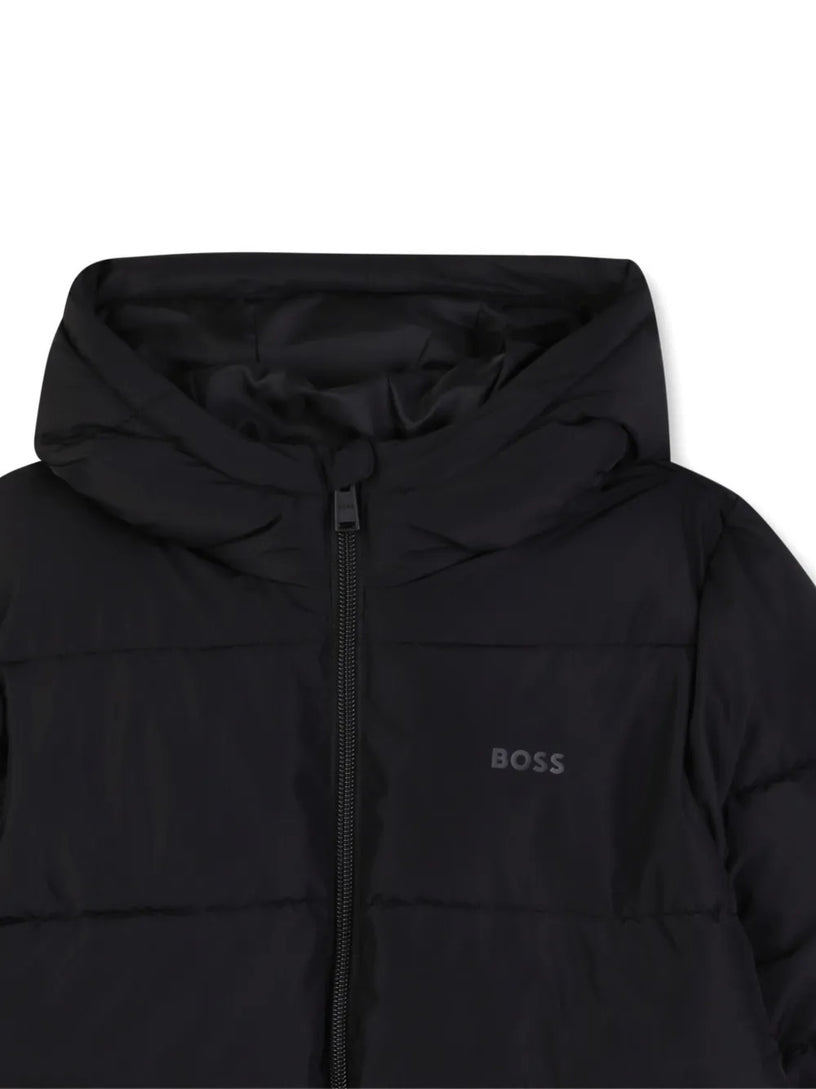 Logo puffer jacket