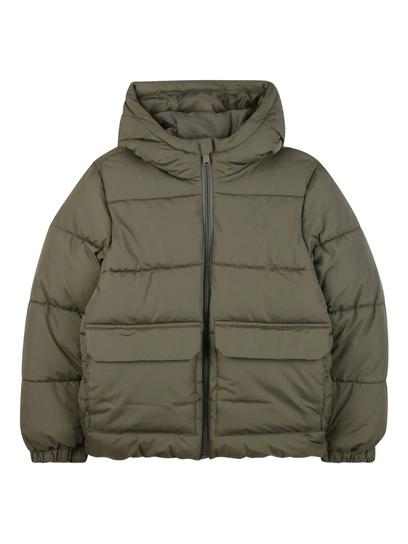 Logo puffer jacket