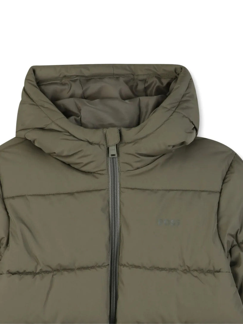 Logo puffer jacket