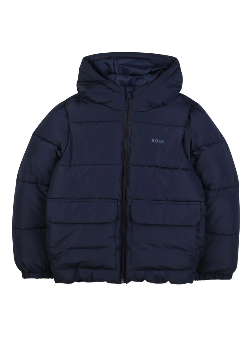 Logo puffer jacket
