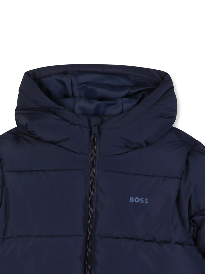 Logo puffer jacket