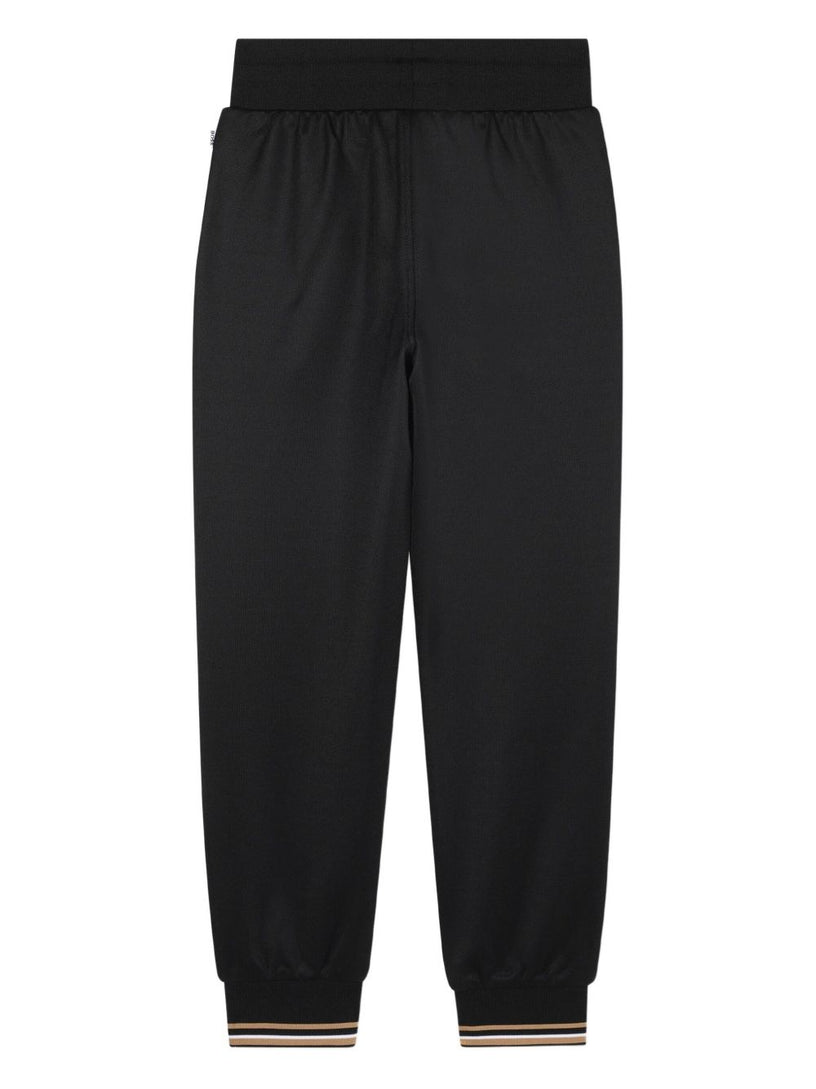 Hooded zip-up tracksuit set