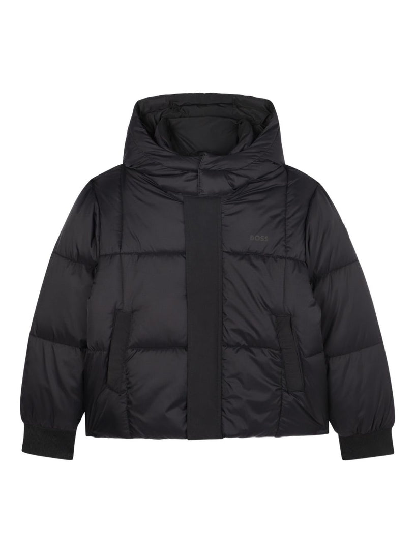 Padded hooded jacket