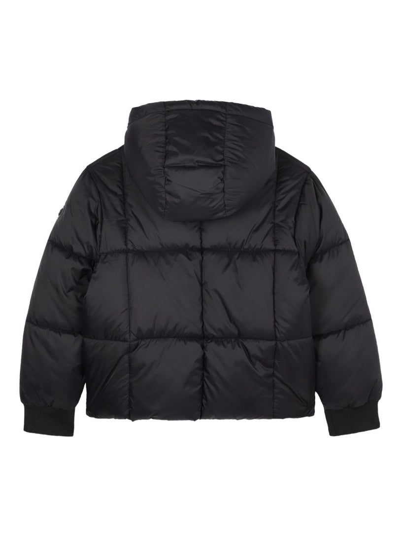 Padded hooded jacket