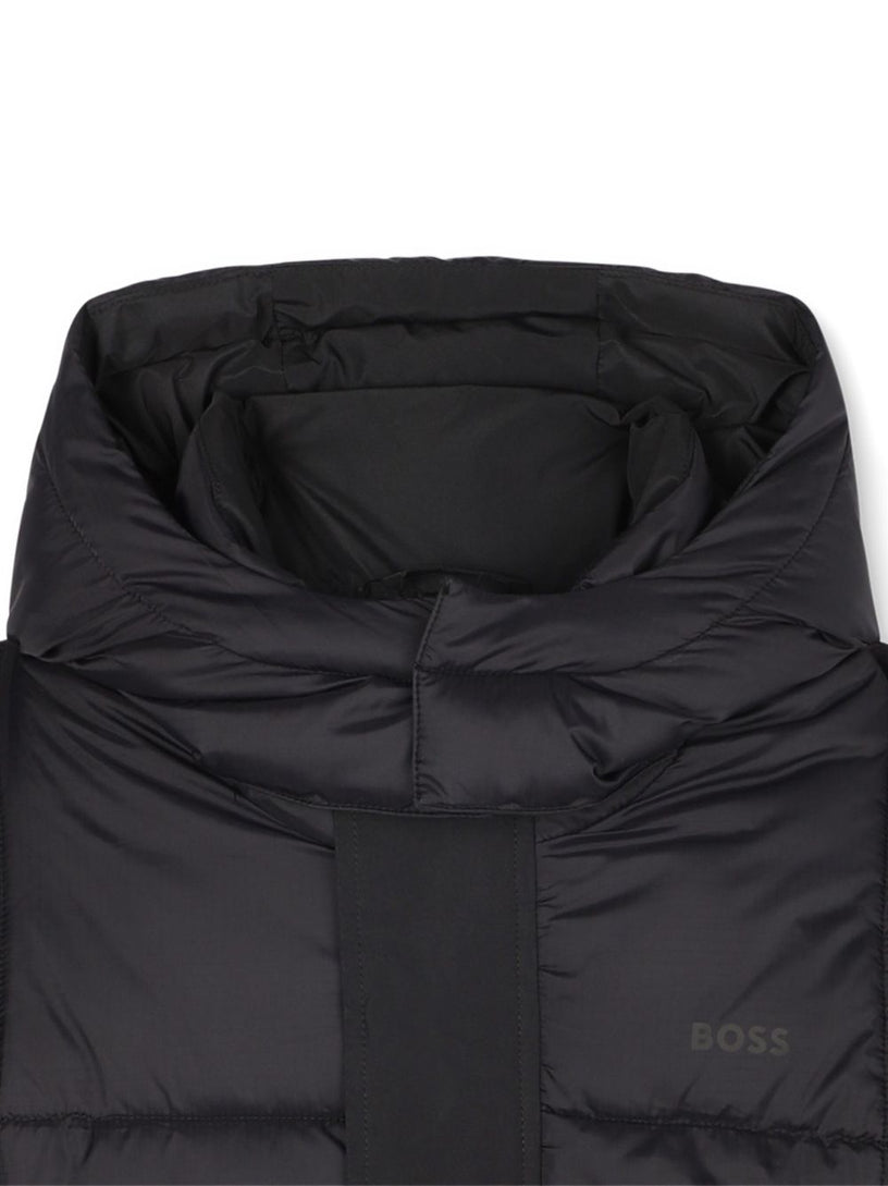 Padded hooded jacket