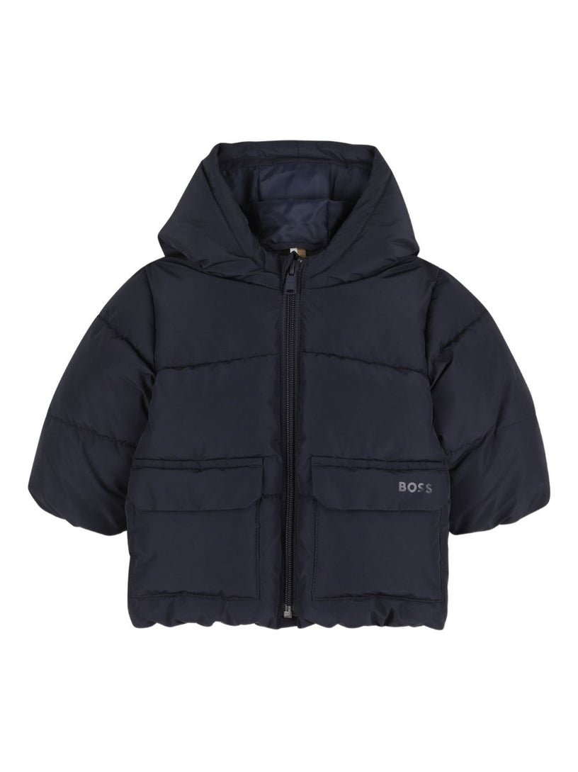 Hooded puffer jacket