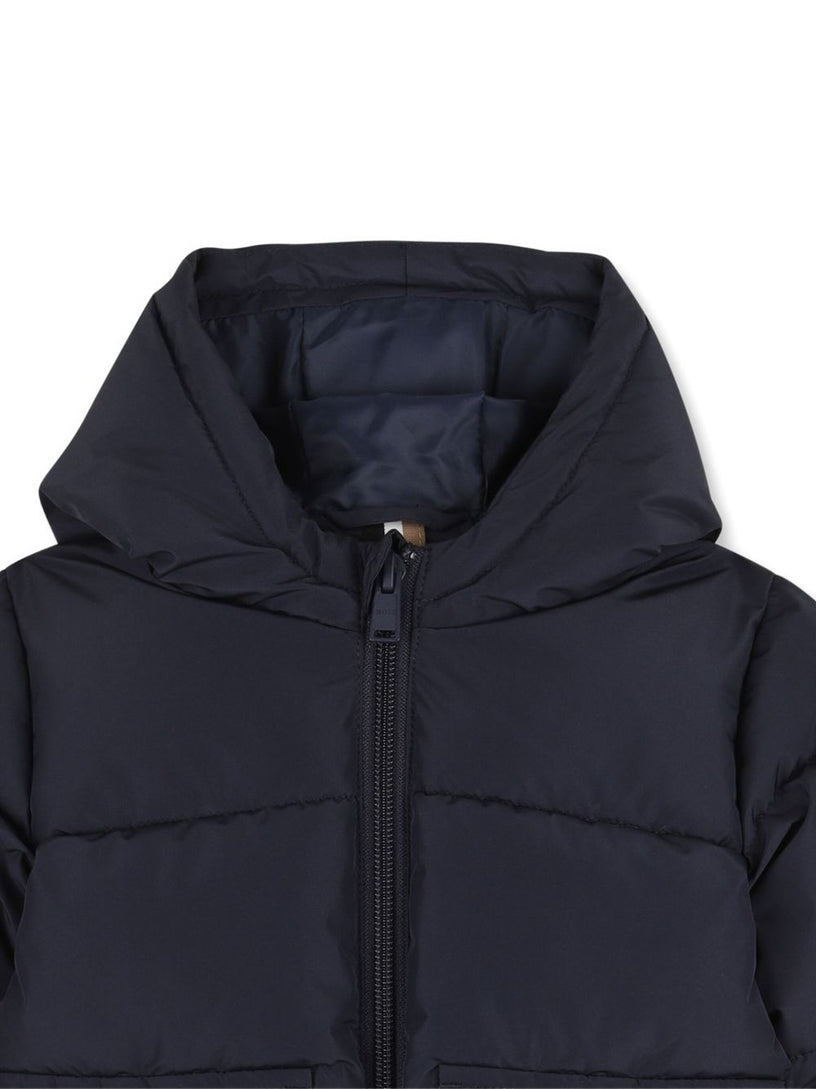 Hooded puffer jacket