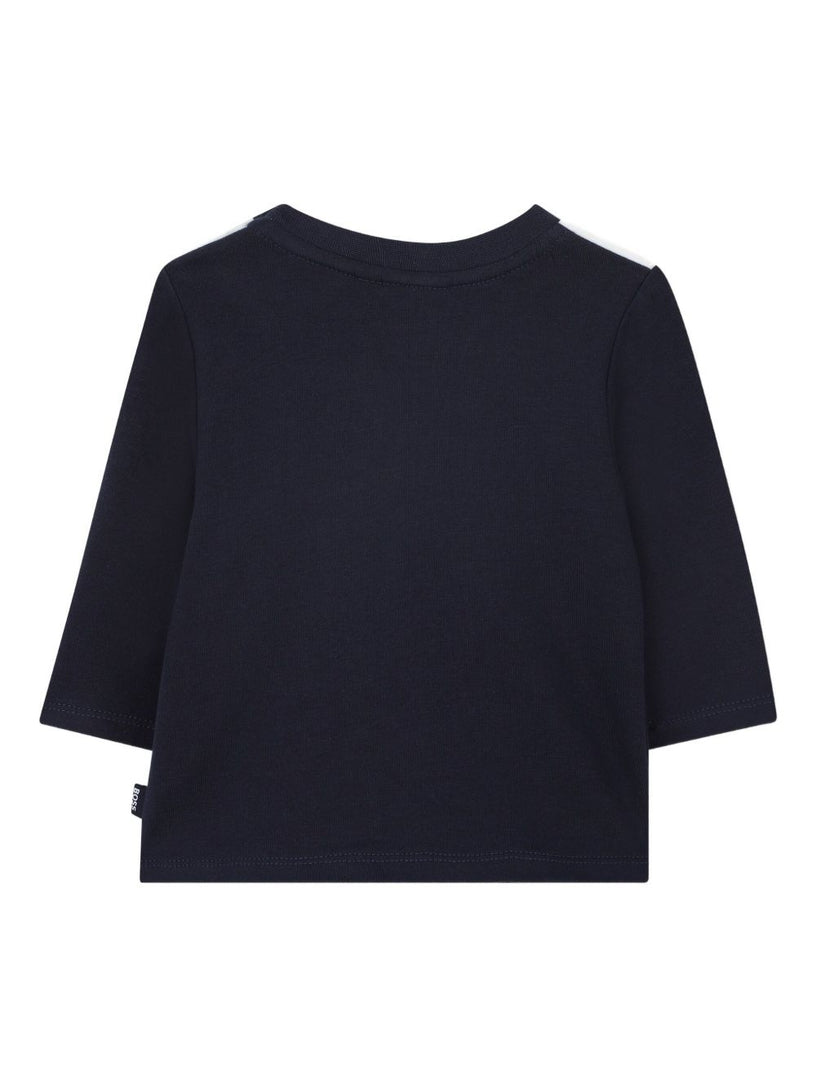 Colour-block tracksuit set