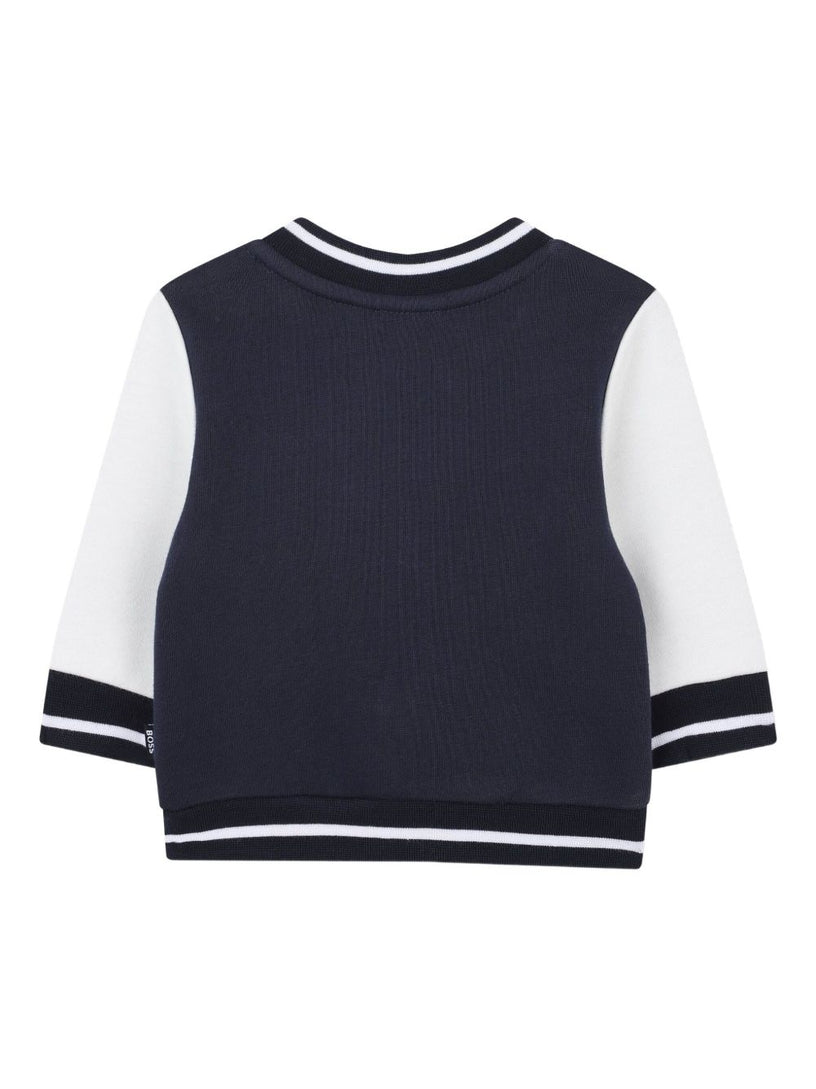 Colour-block tracksuit set