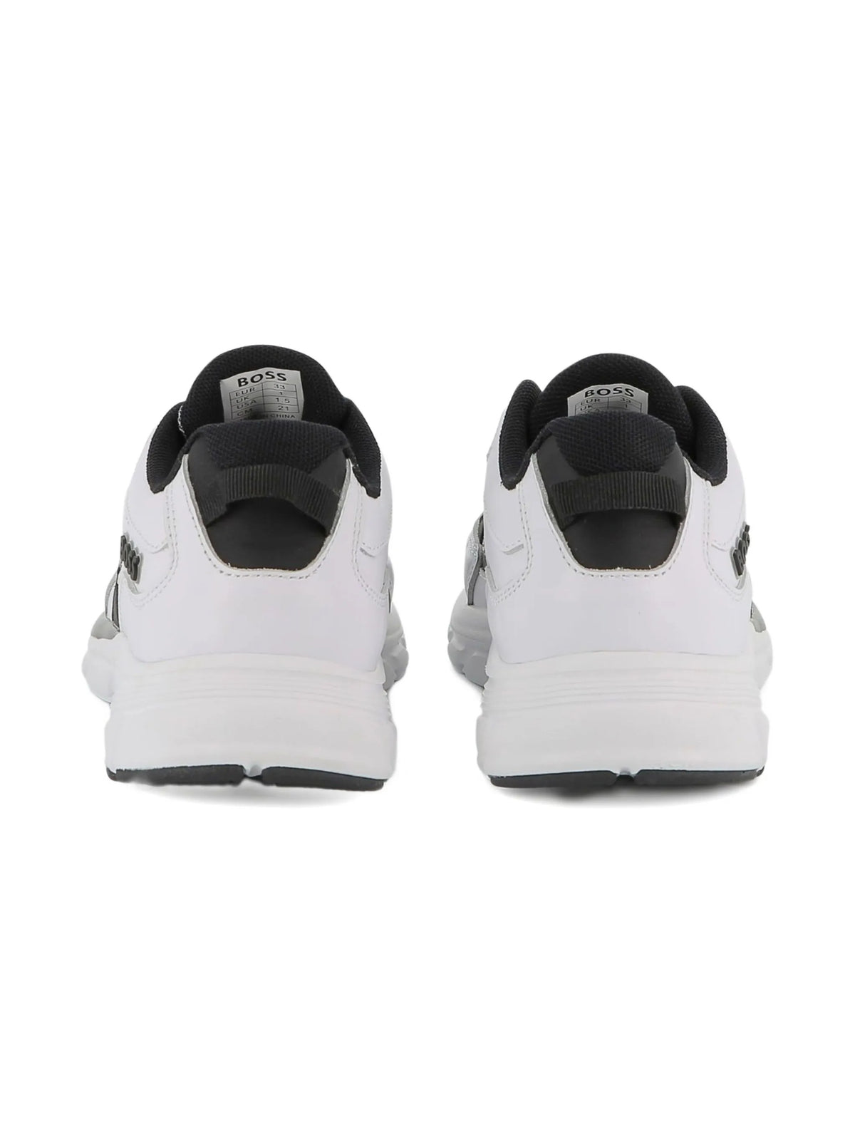 Mesh-panelled sneakers