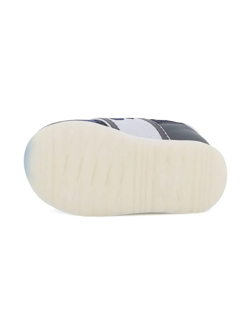 Mesh-panelled sneakers