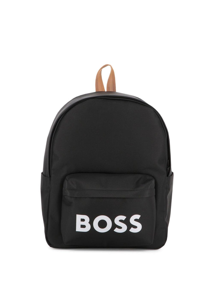 Logo-printed backpack