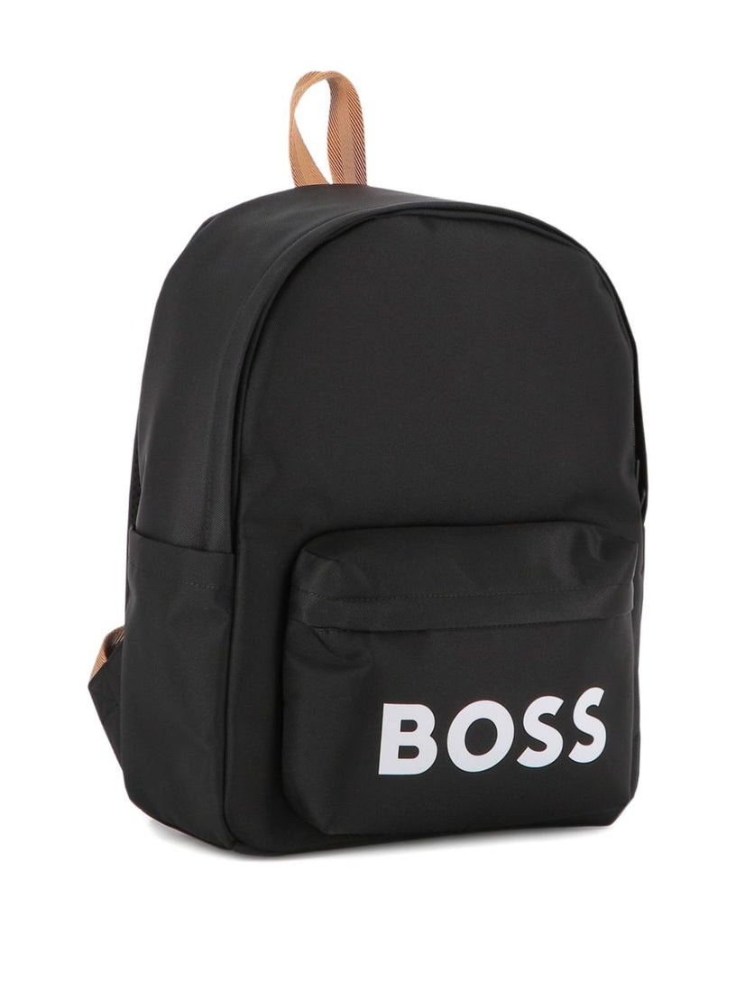 Logo-printed backpack