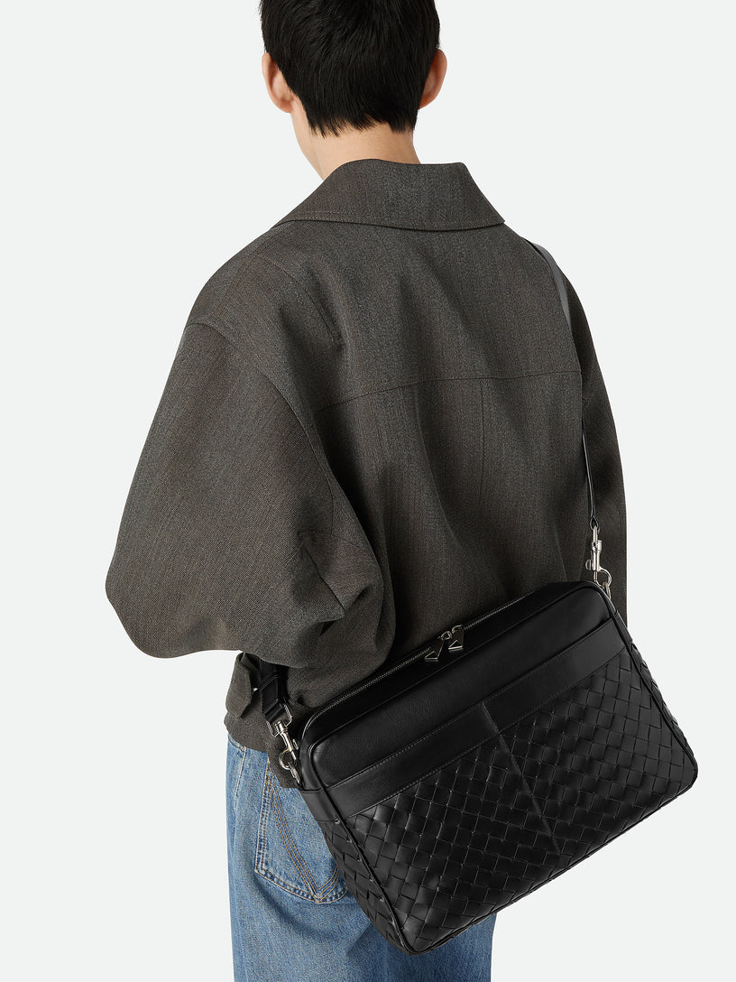 Avenue Intrecciato Messenger Bag