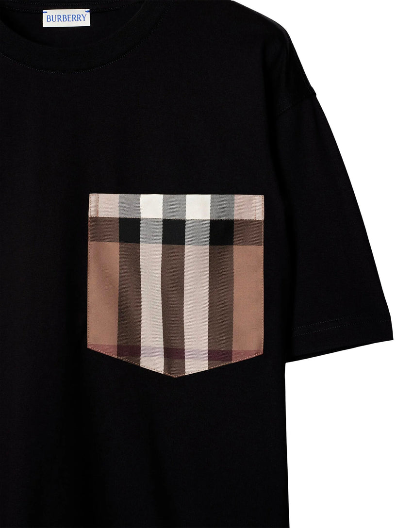 T-shirt with Check