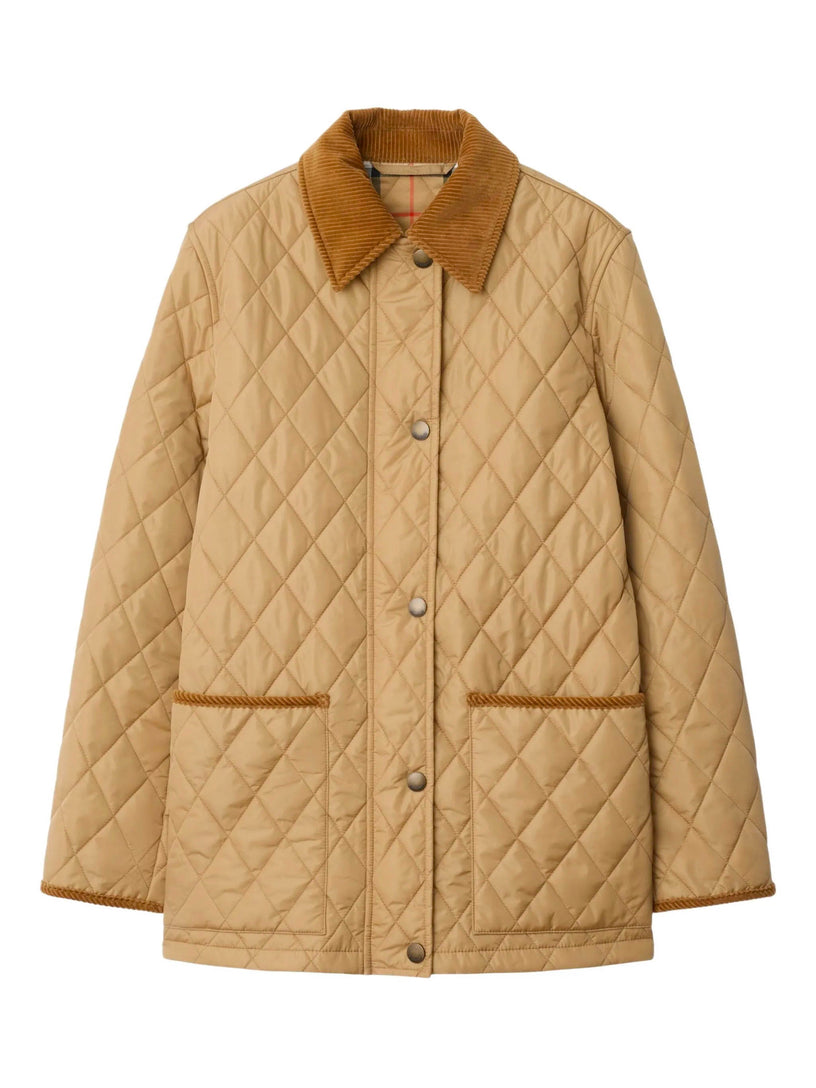 Quilted Nylon Barn Jacket