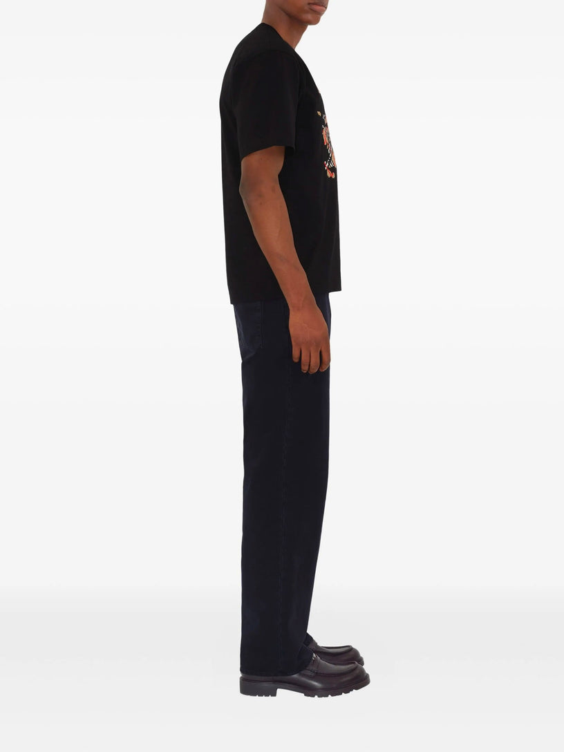 Cotton T-shirt with cross stitch EKD