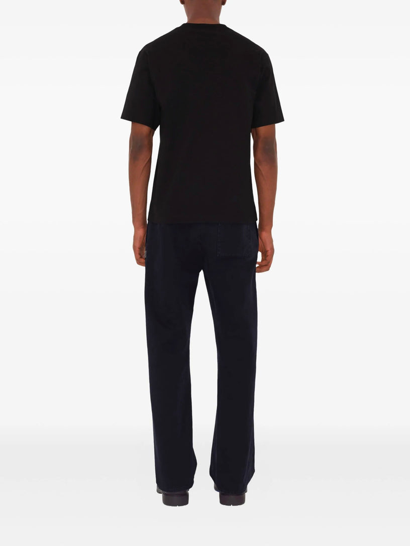 Cotton T-shirt with cross stitch EKD