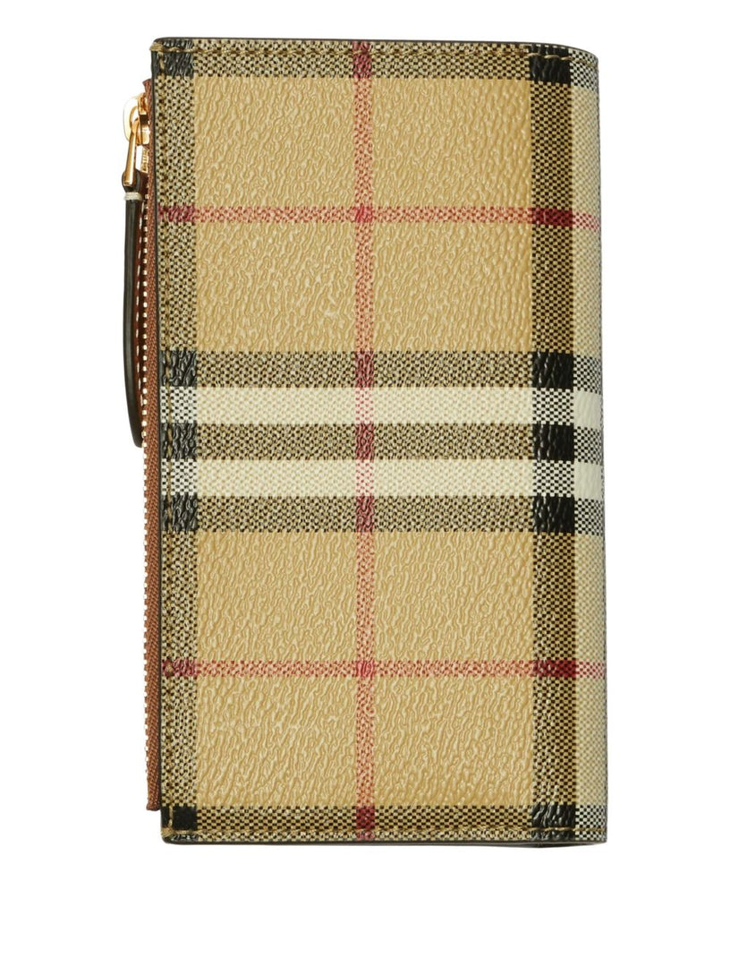 Medium Check Bifold Wallet