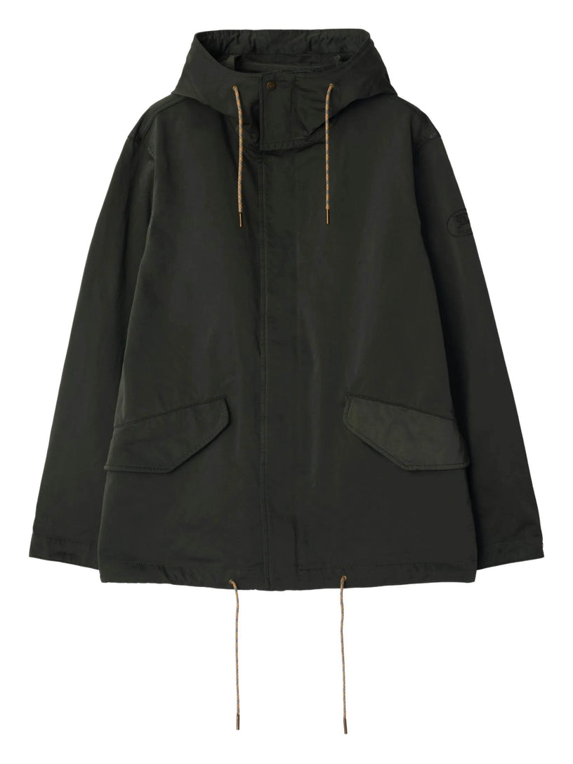Nylon blend parka