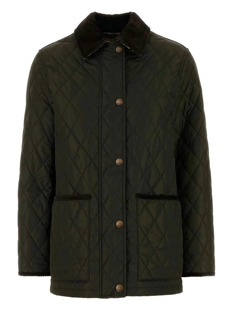 Quilted nylon jacket