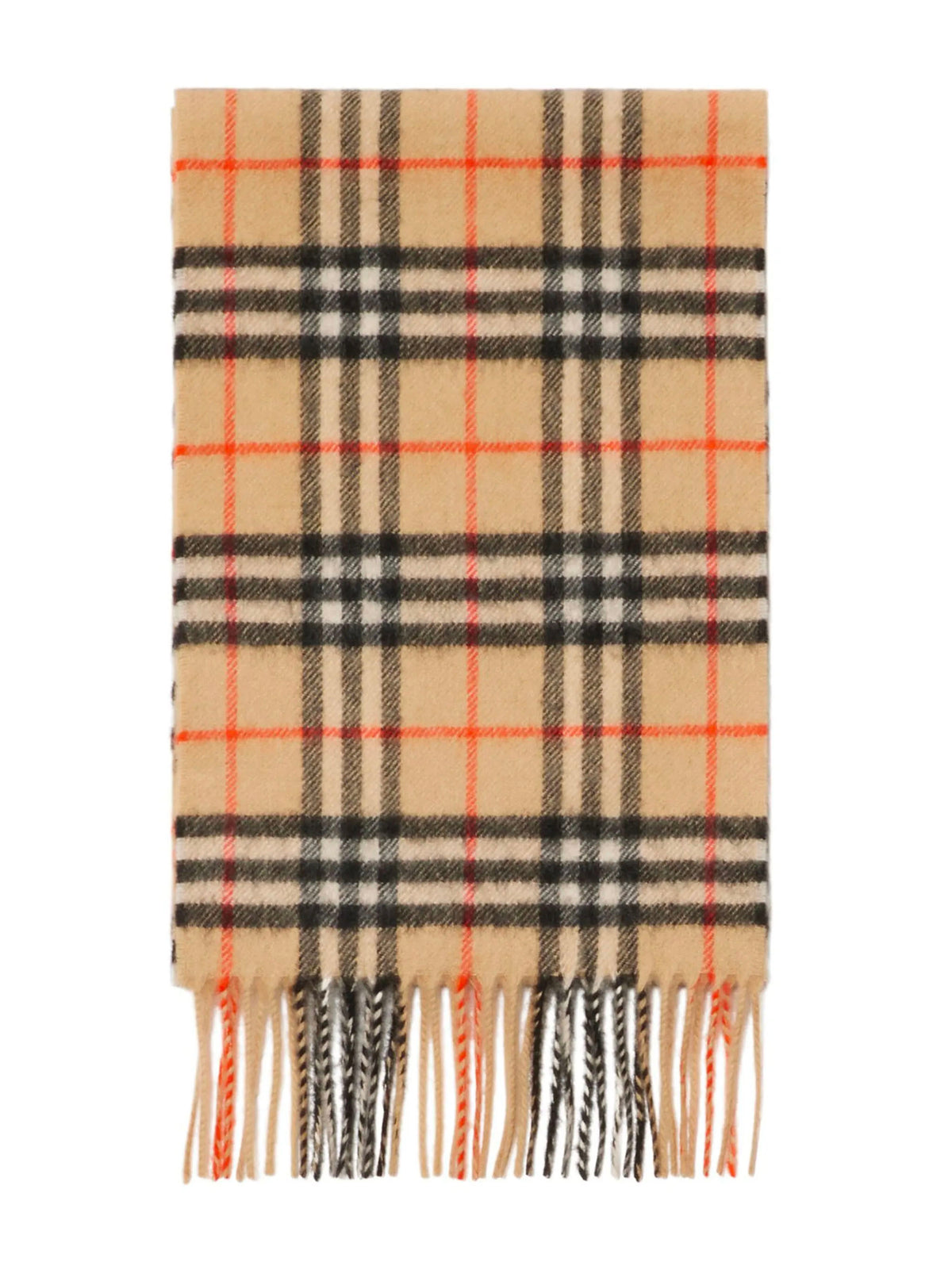 Cashmere Check Scarf