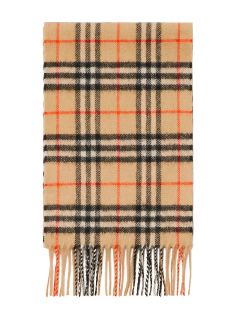Cashmere Check Scarf