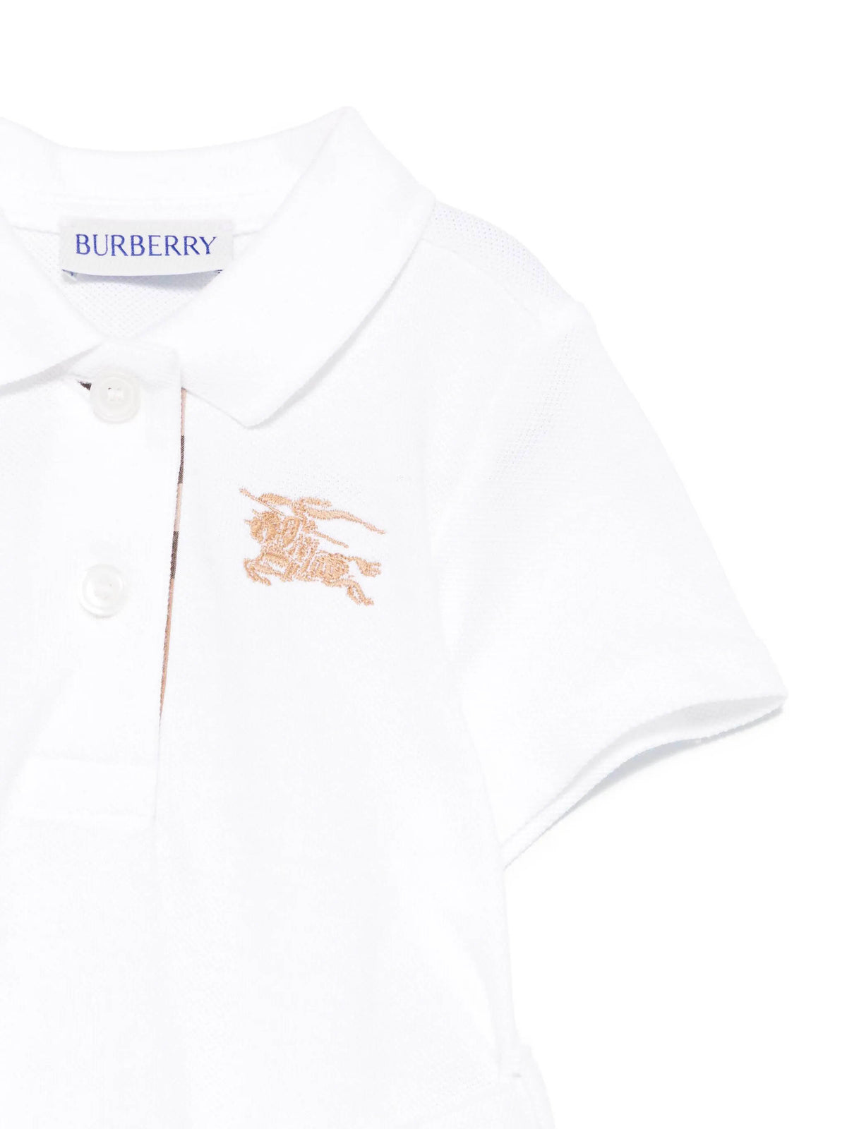 Cotton polo style dress