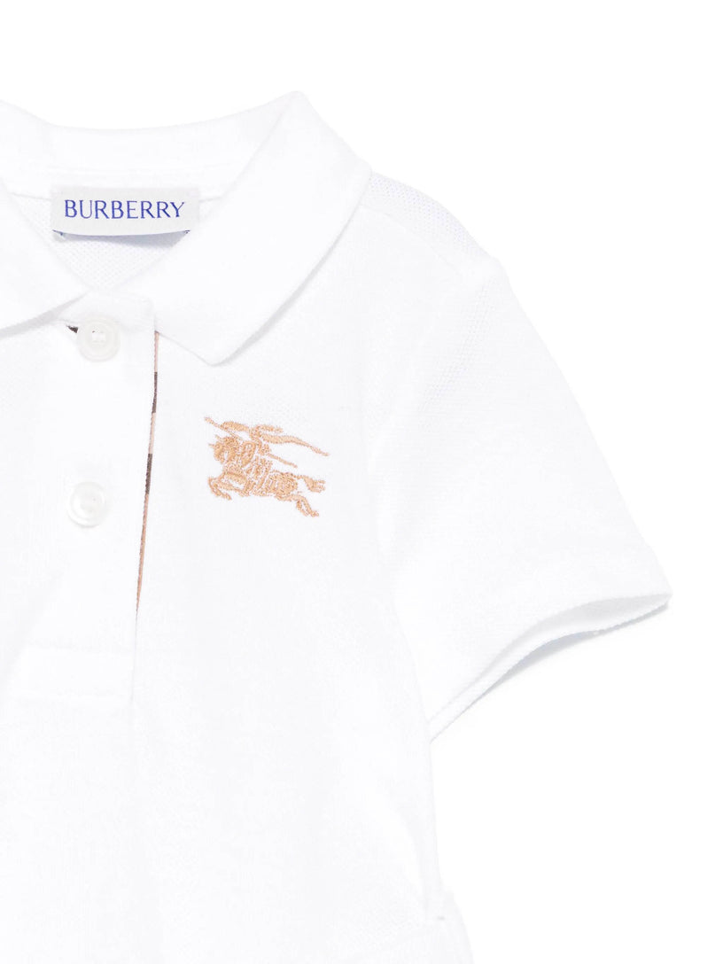 Cotton polo style dress