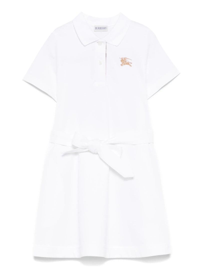 Cotton polo style dress