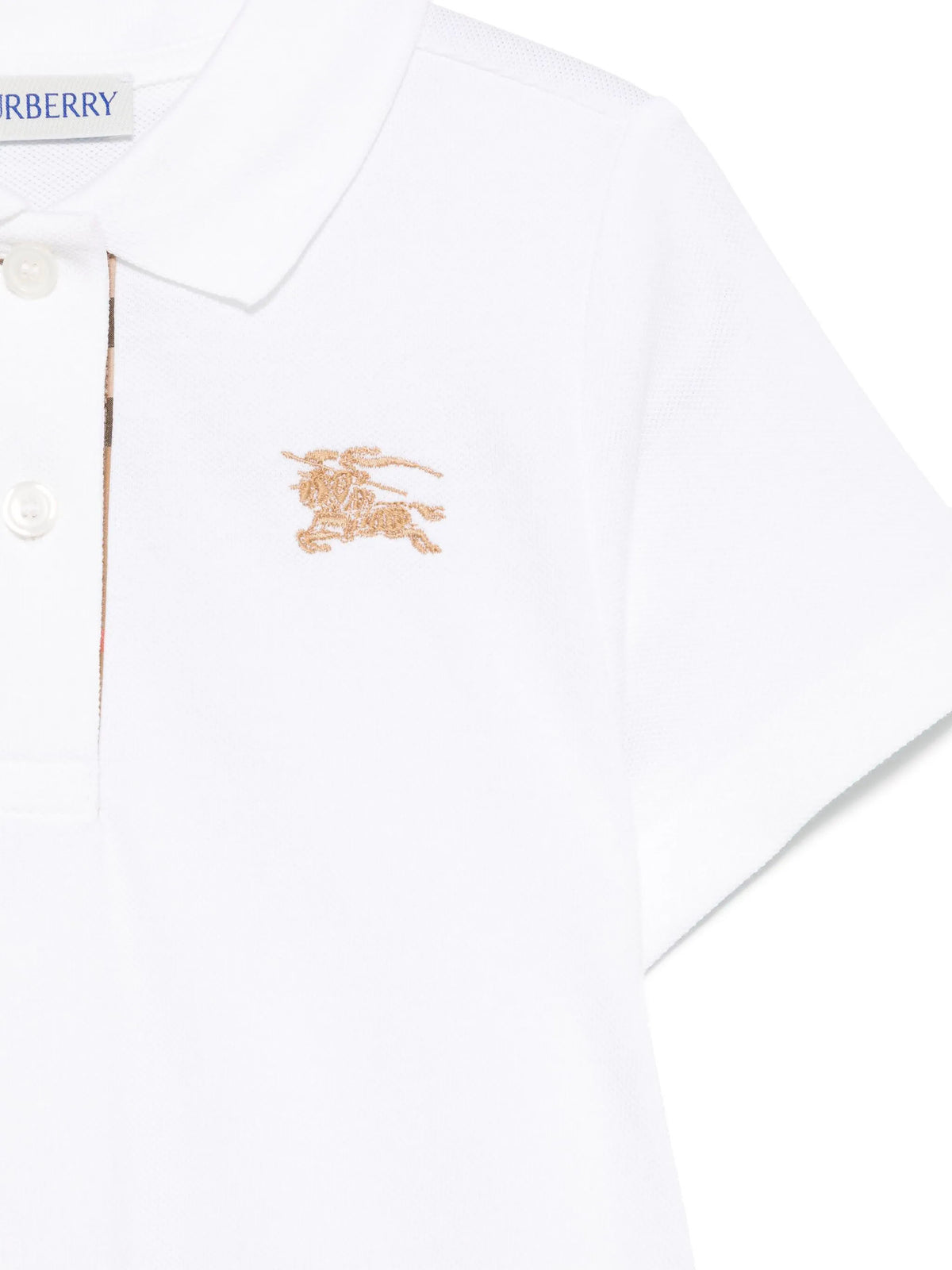 Cotton polo style dress