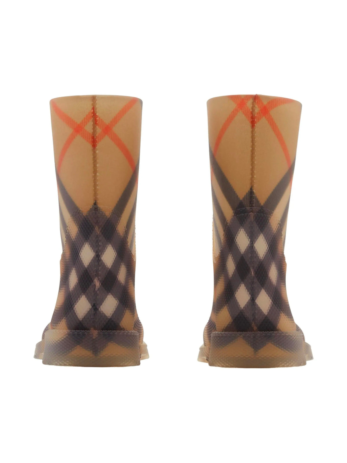 Marsh Check Rubber High Boots