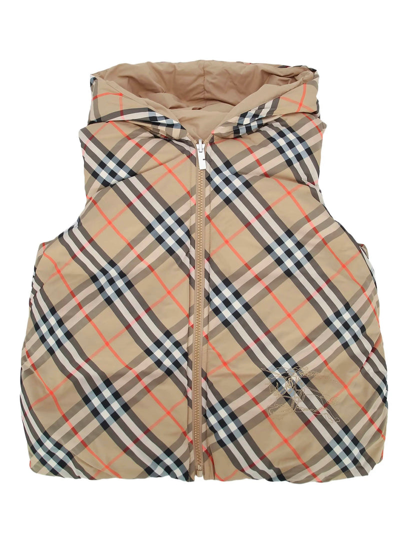 Reversible Check Vest