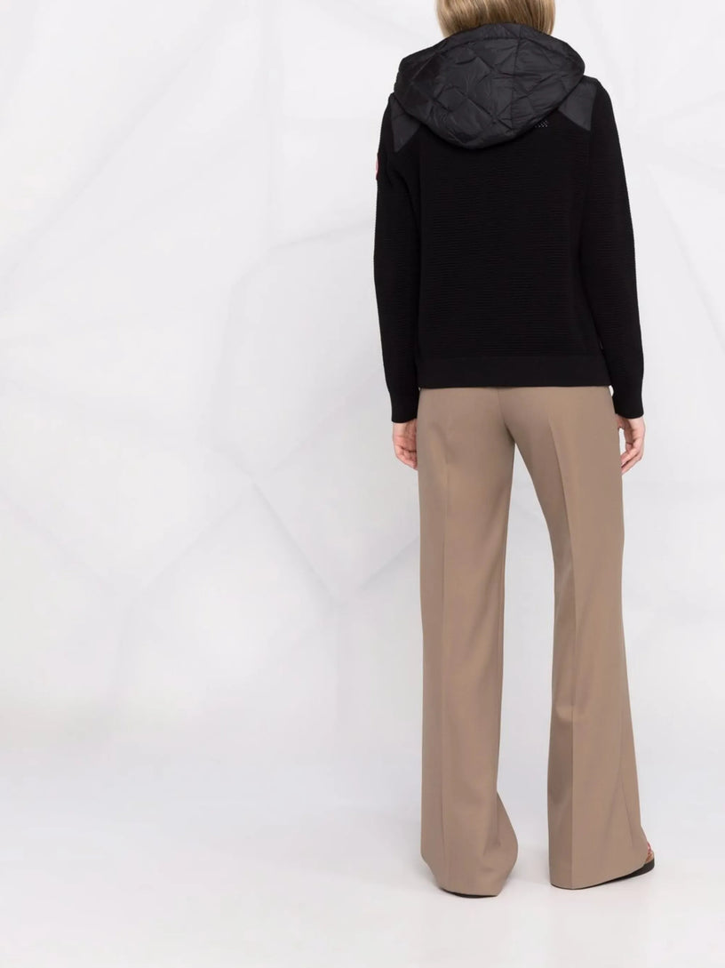 HyBridge® Quilted Knit Hooded Jacket