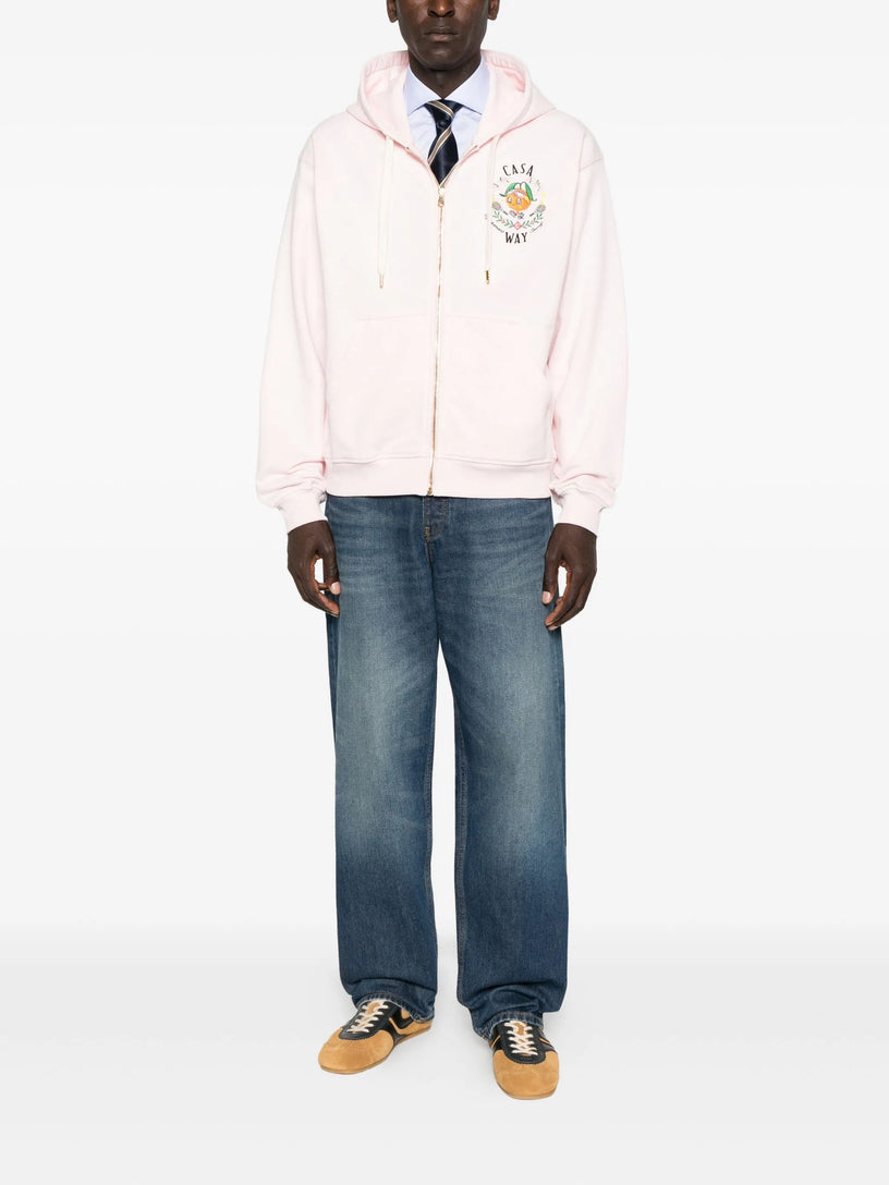 Casa way orange mascot Hoodie