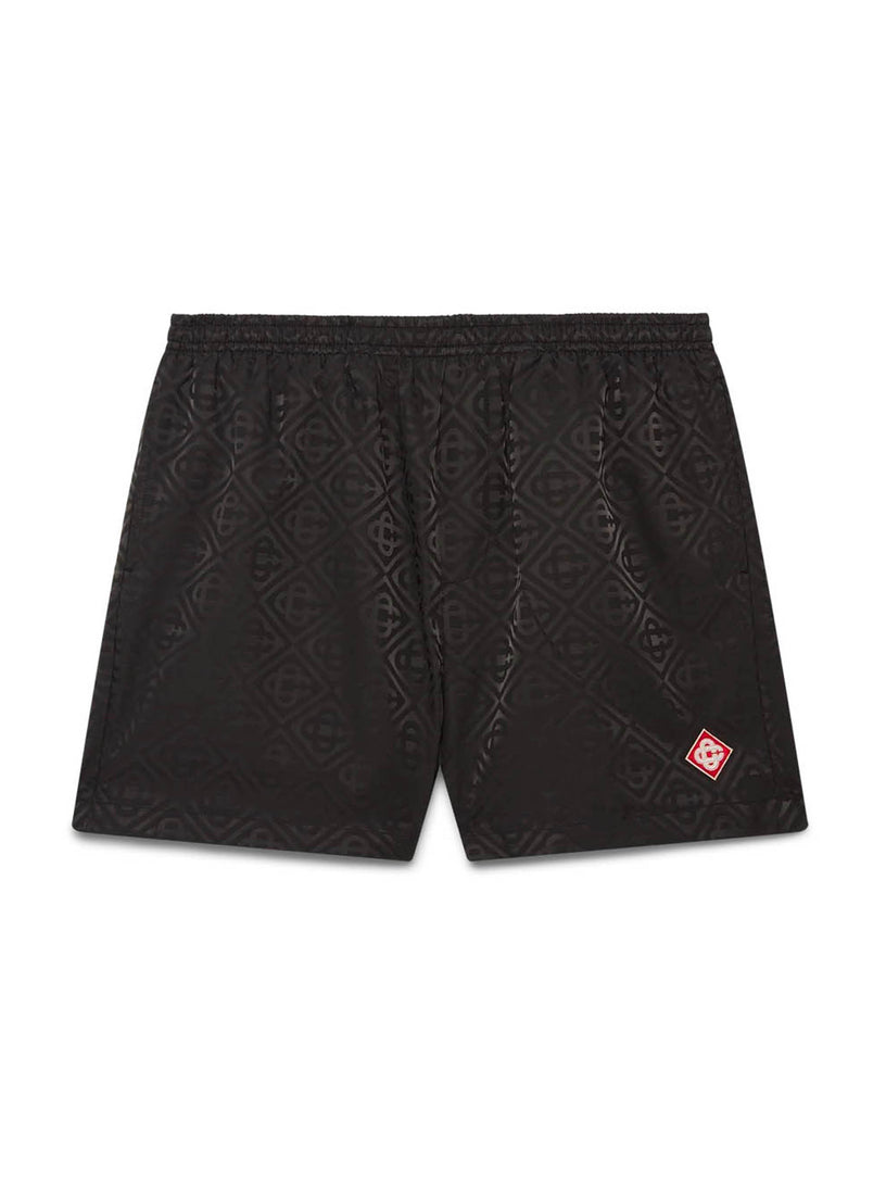 Jacquard monogram swim shorts