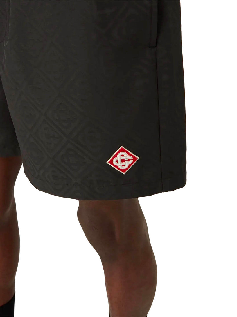 Jacquard monogram swim shorts
