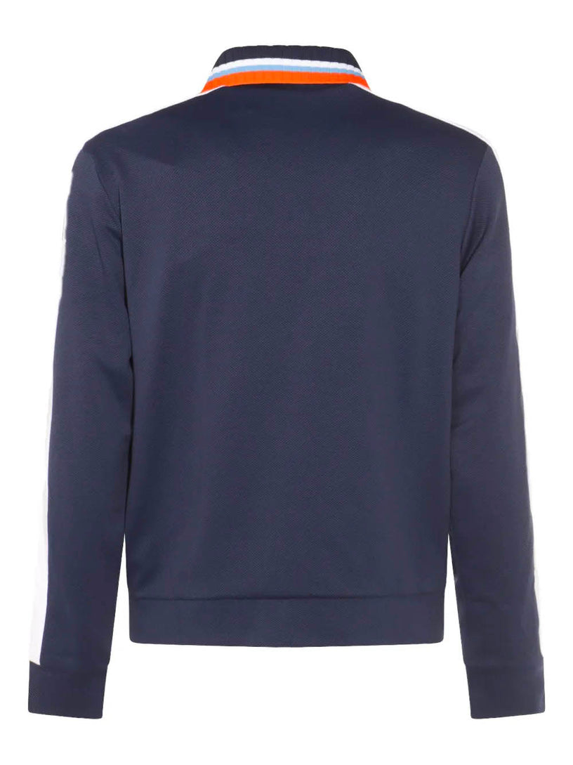 Piqué tracksuit jacket