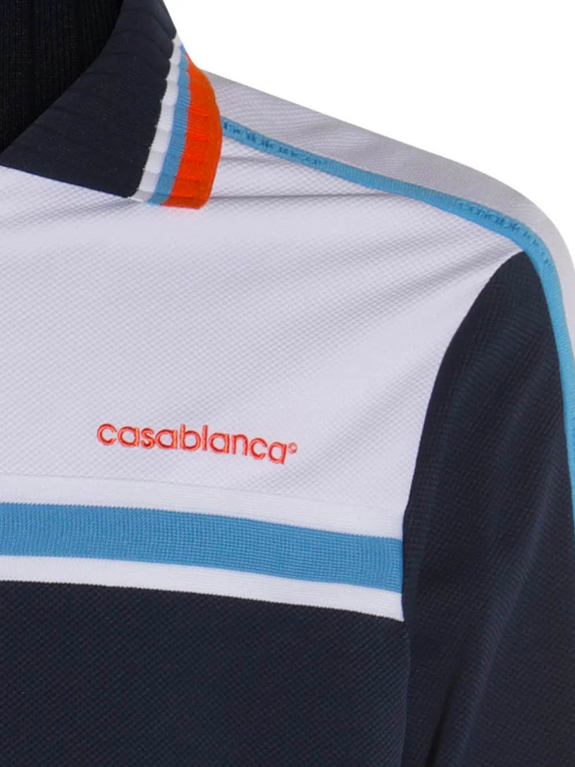 Piqué tracksuit jacket