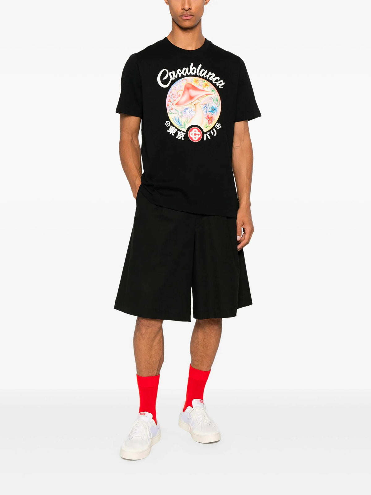 Mushroom emblem t-shirt