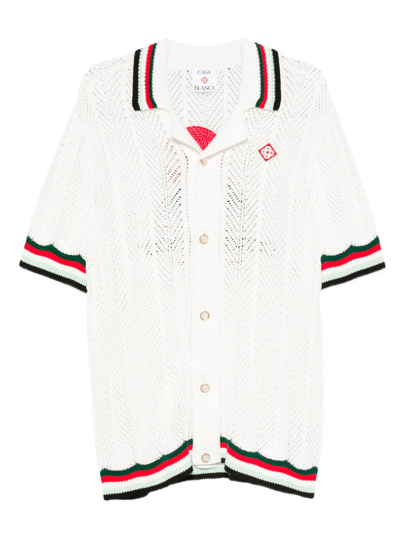 Montagne Ondulee Crochet Shirt