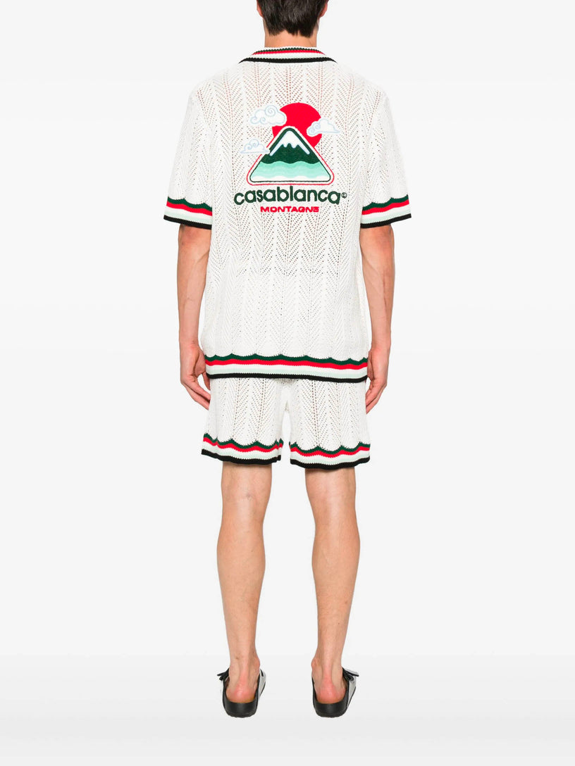 Montagne Ondulee Crochet Shirt