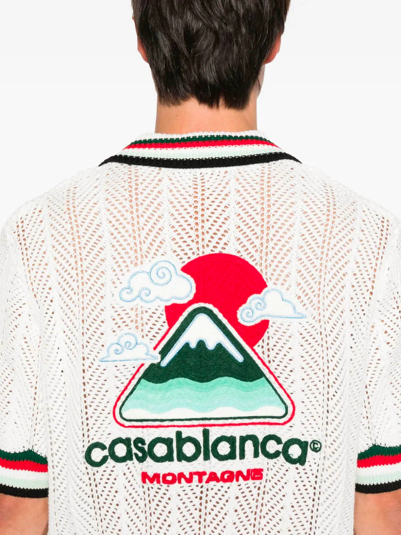 Montagne Ondulee Crochet Shirt