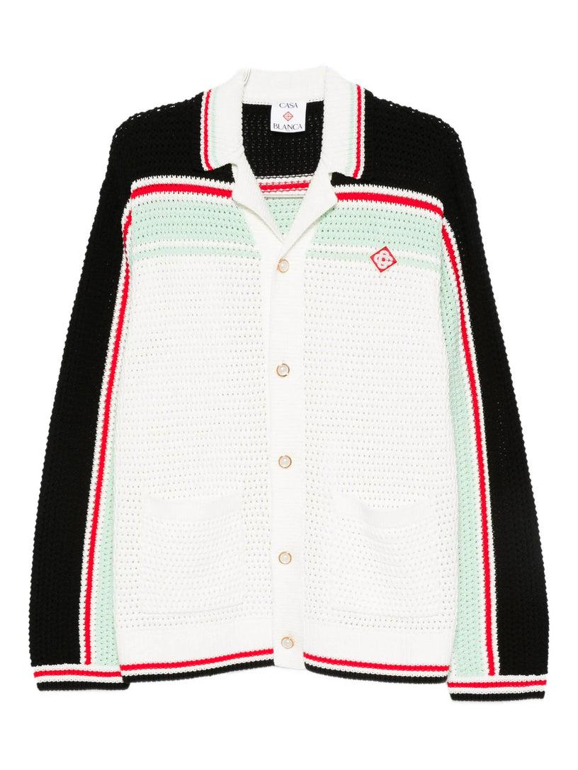 Crochet Cotton Tennis Shirt
