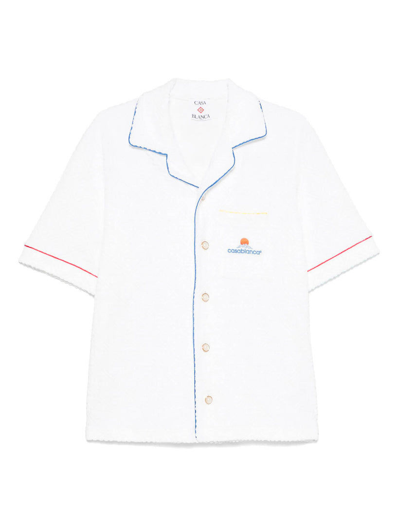 Towelling Monogram Shirt