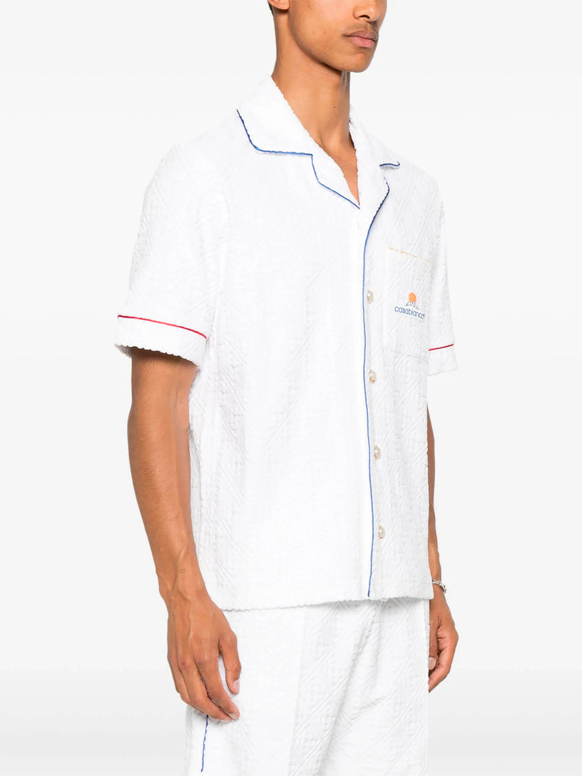 Towelling Monogram Shirt