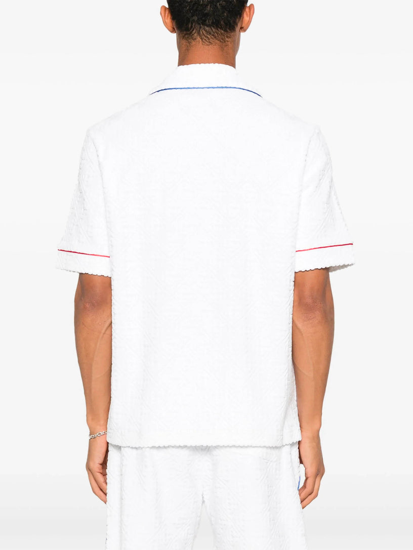 Towelling Monogram Shirt