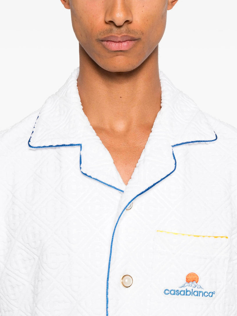 Towelling Monogram Shirt